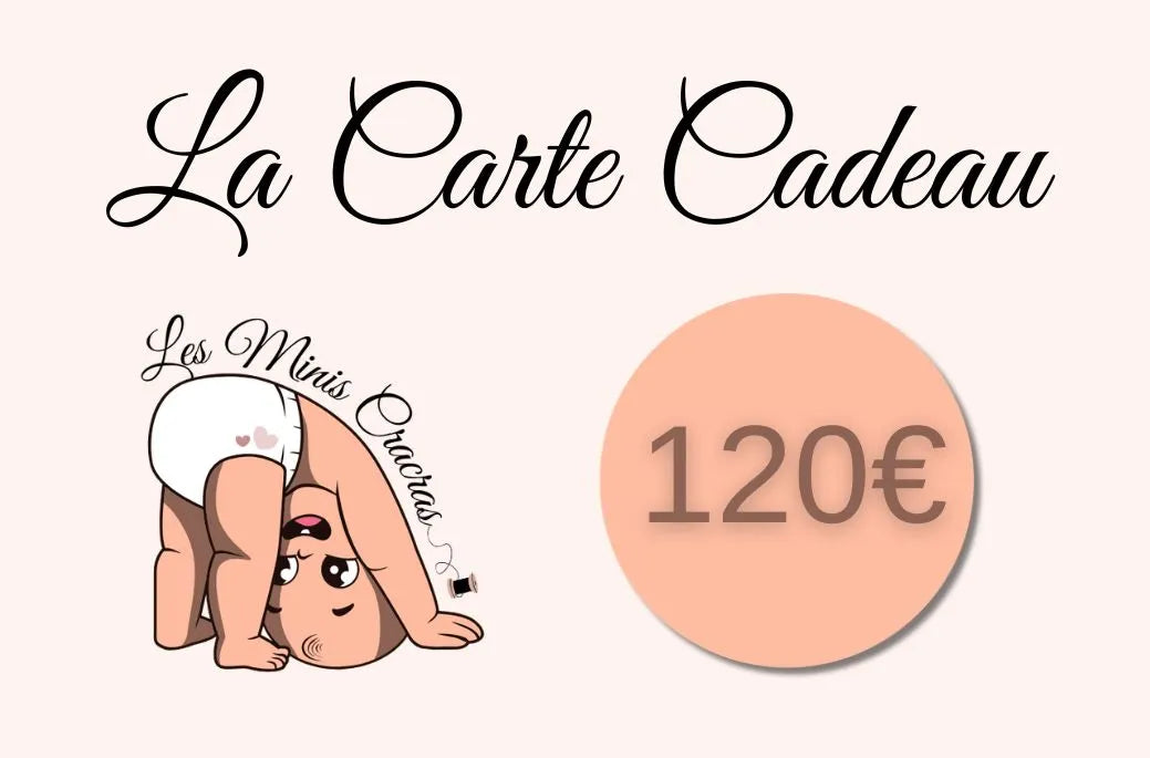 Carte-cadeau Les Minis Cracras - 120€