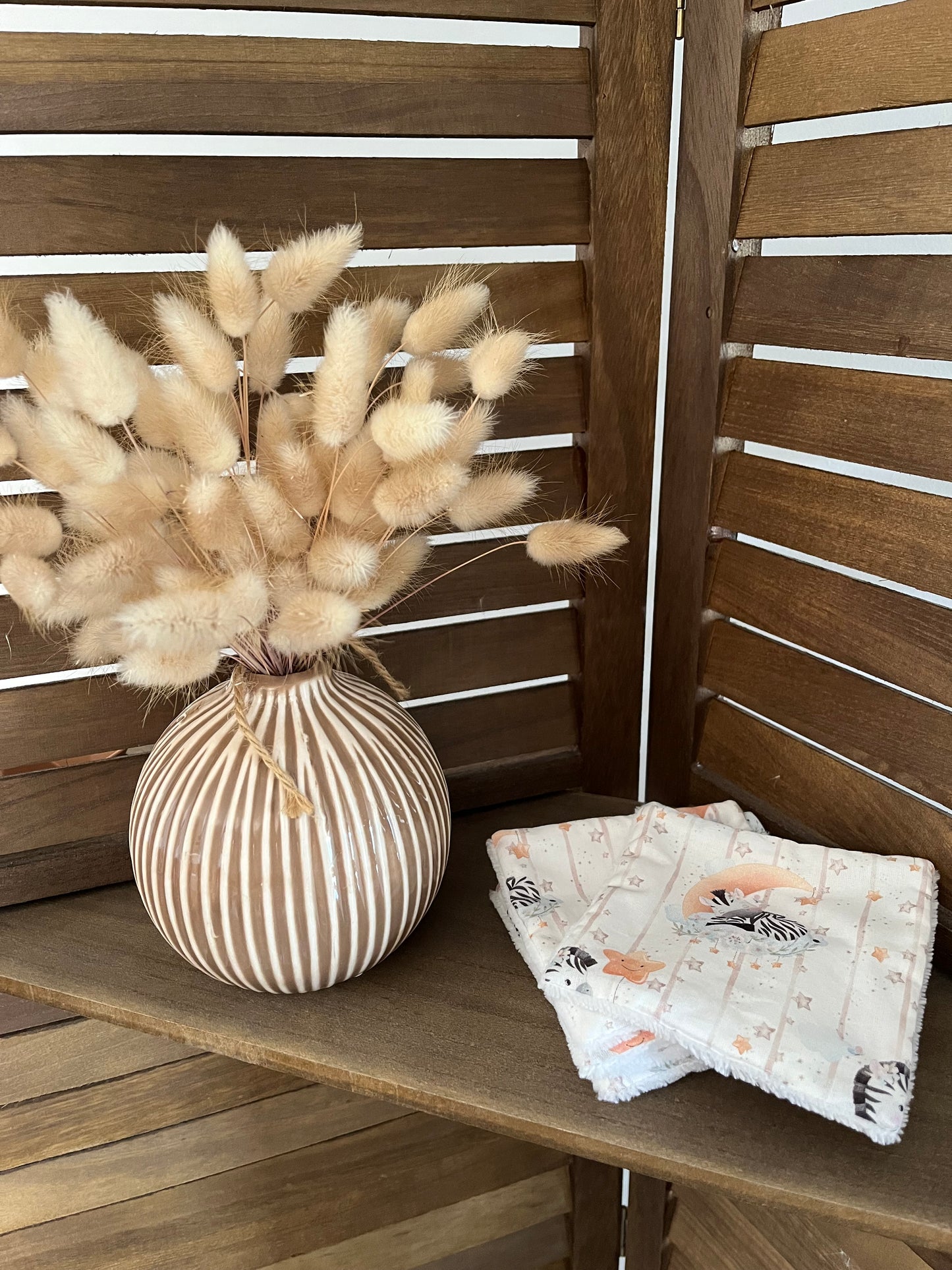 Lingettes réutilisables en tissu (lot de 5)