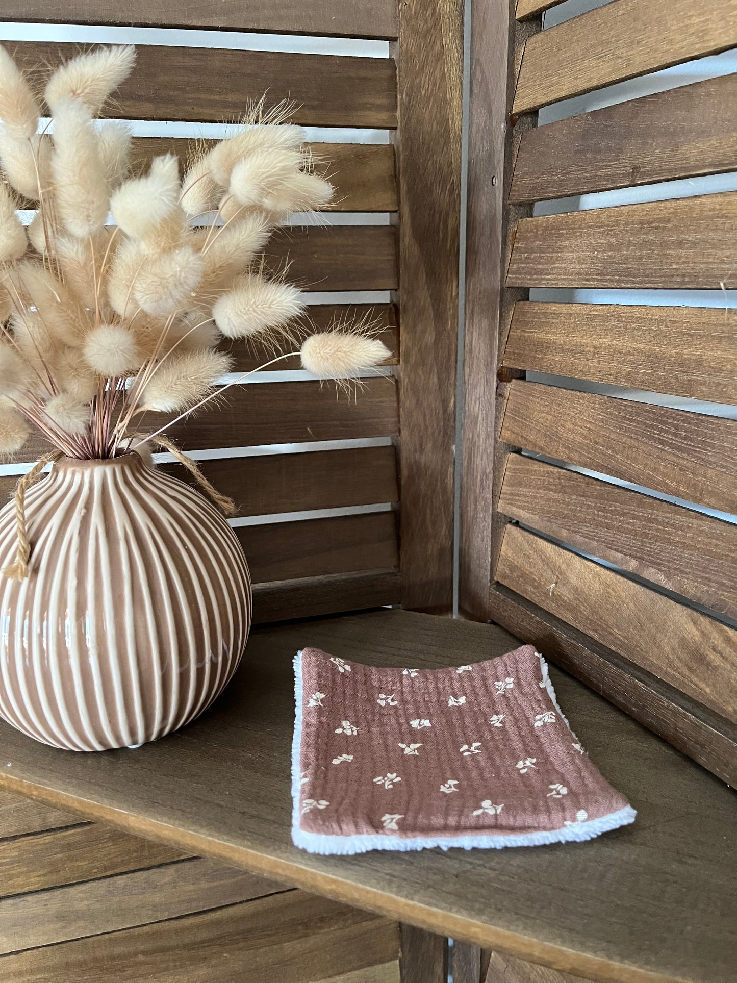 Lingette réutilisable en tissu (à l'unité)