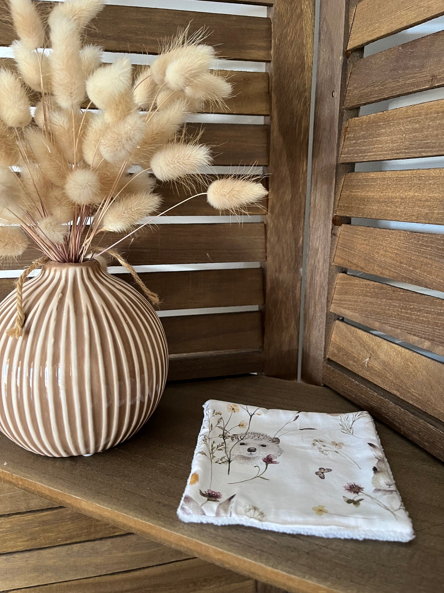 Lingette réutilisable en tissu (à l'unité)