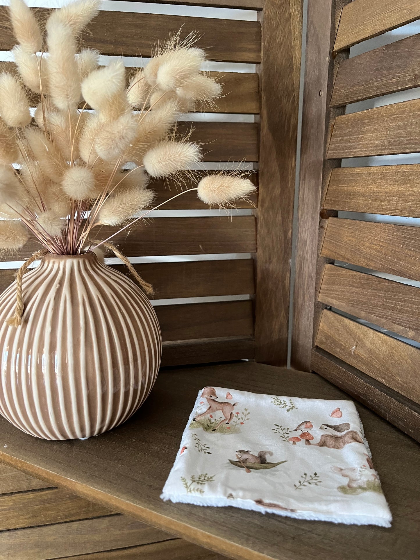 Lingette réutilisable en tissu (à l'unité)
