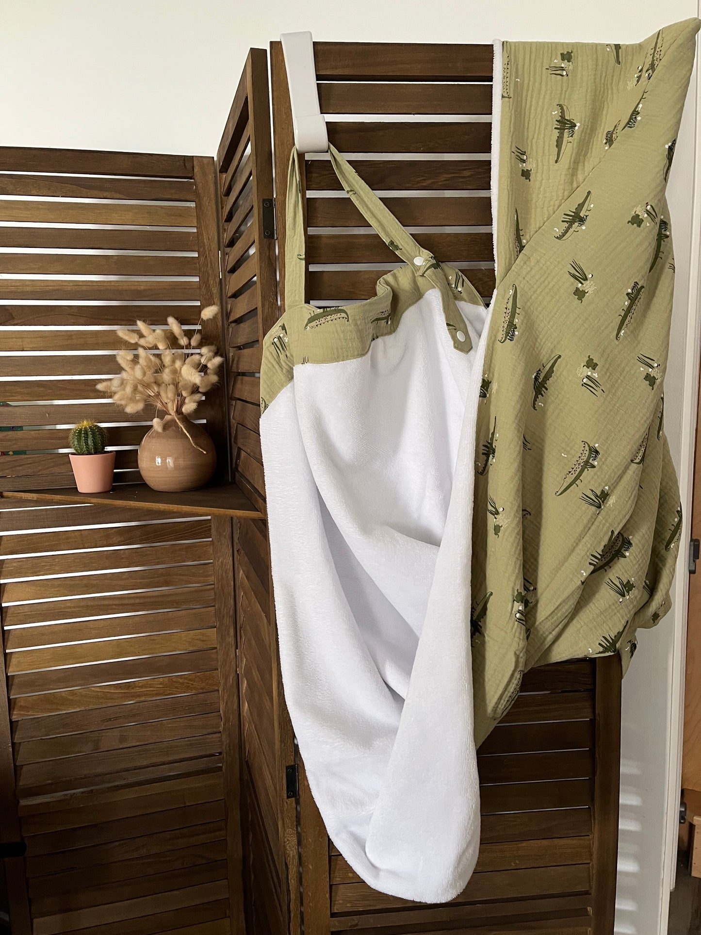 Cape de bain Victoria en Double Gaze