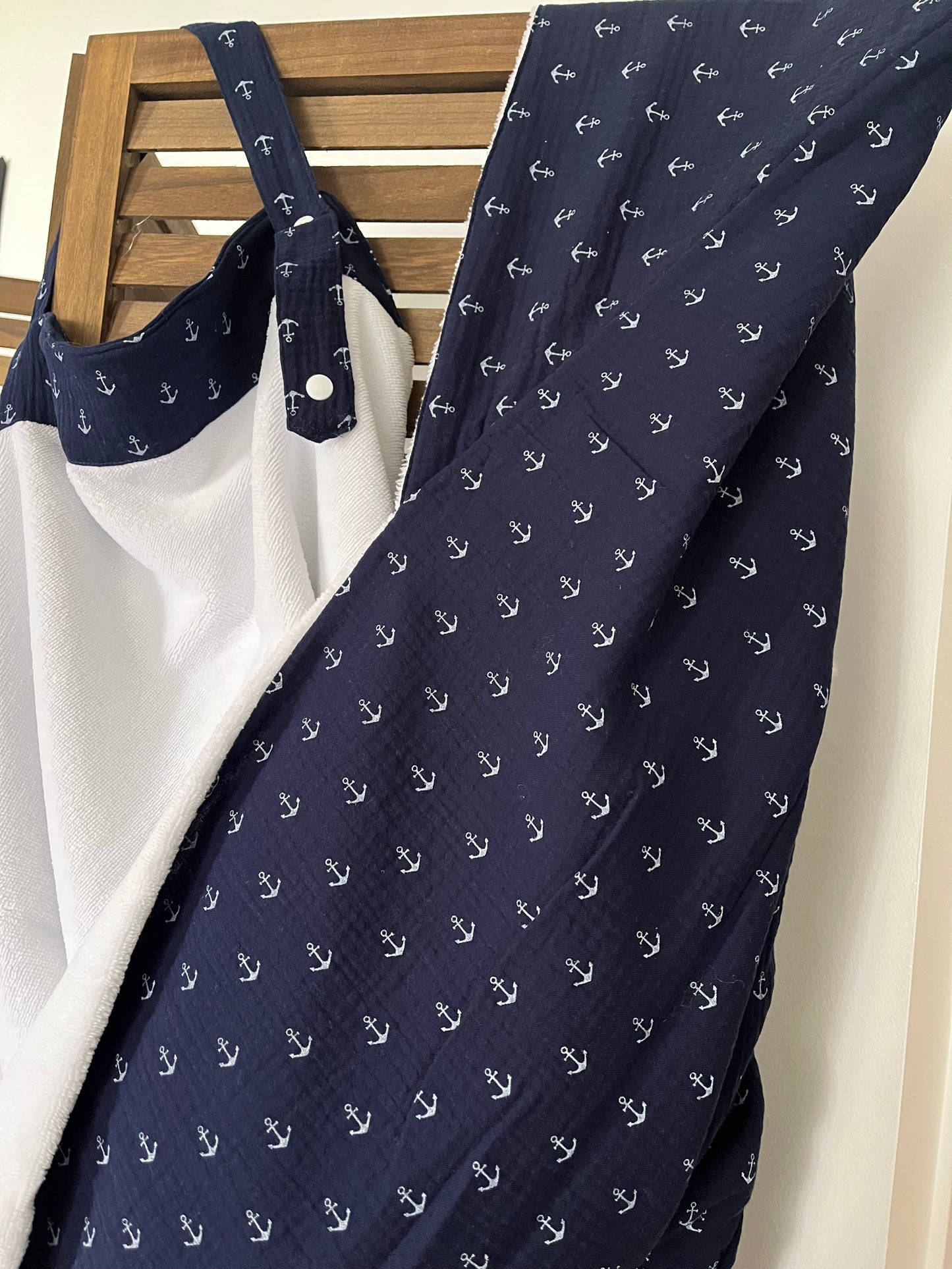 Cape de bain Victoria en Double Gaze