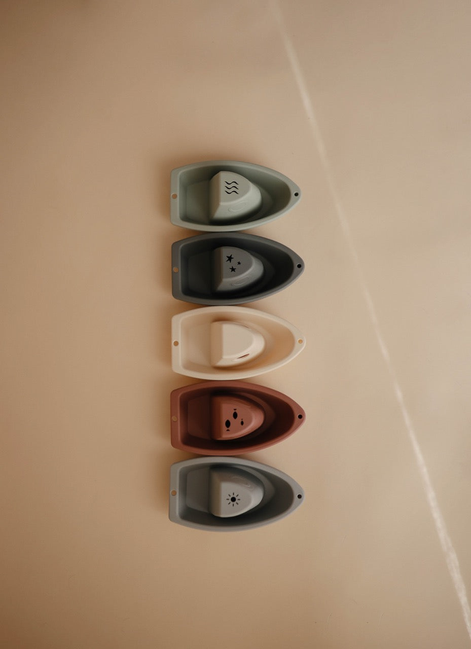 Bateaux de bain - Pastel