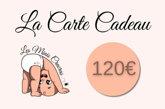 Carte-cadeau Les Minis Cracras - 120€