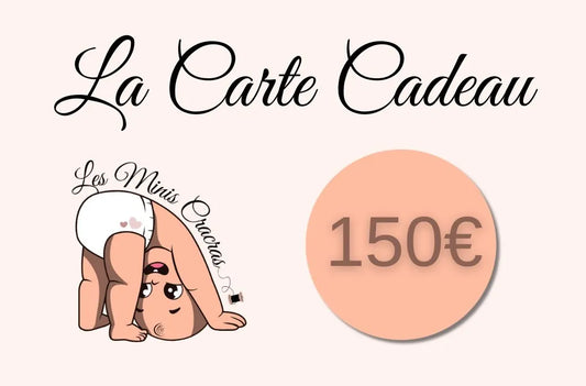 Carte-cadeau Les Minis Cracras - 150€