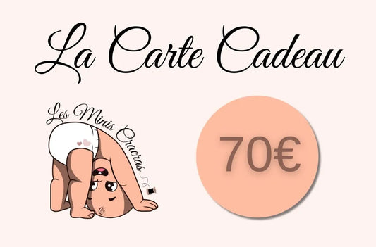 Carte-cadeau Les Minis Cracras - 70€