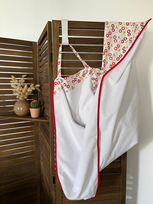 Cape de bain Candy Cerises