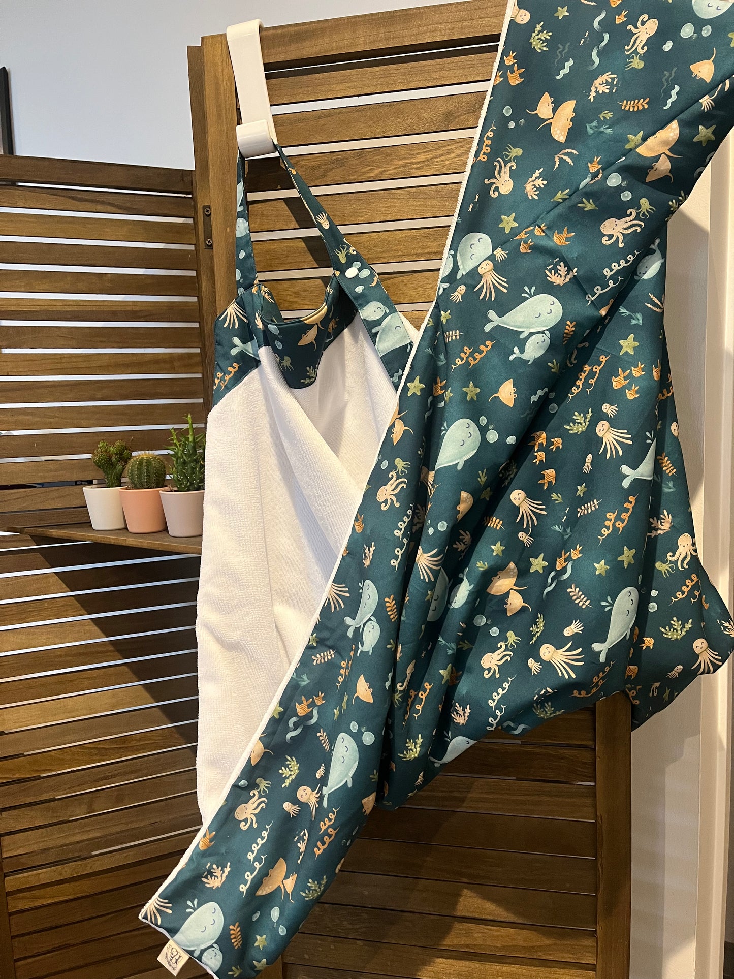 Cape de bain Victoria en Coton