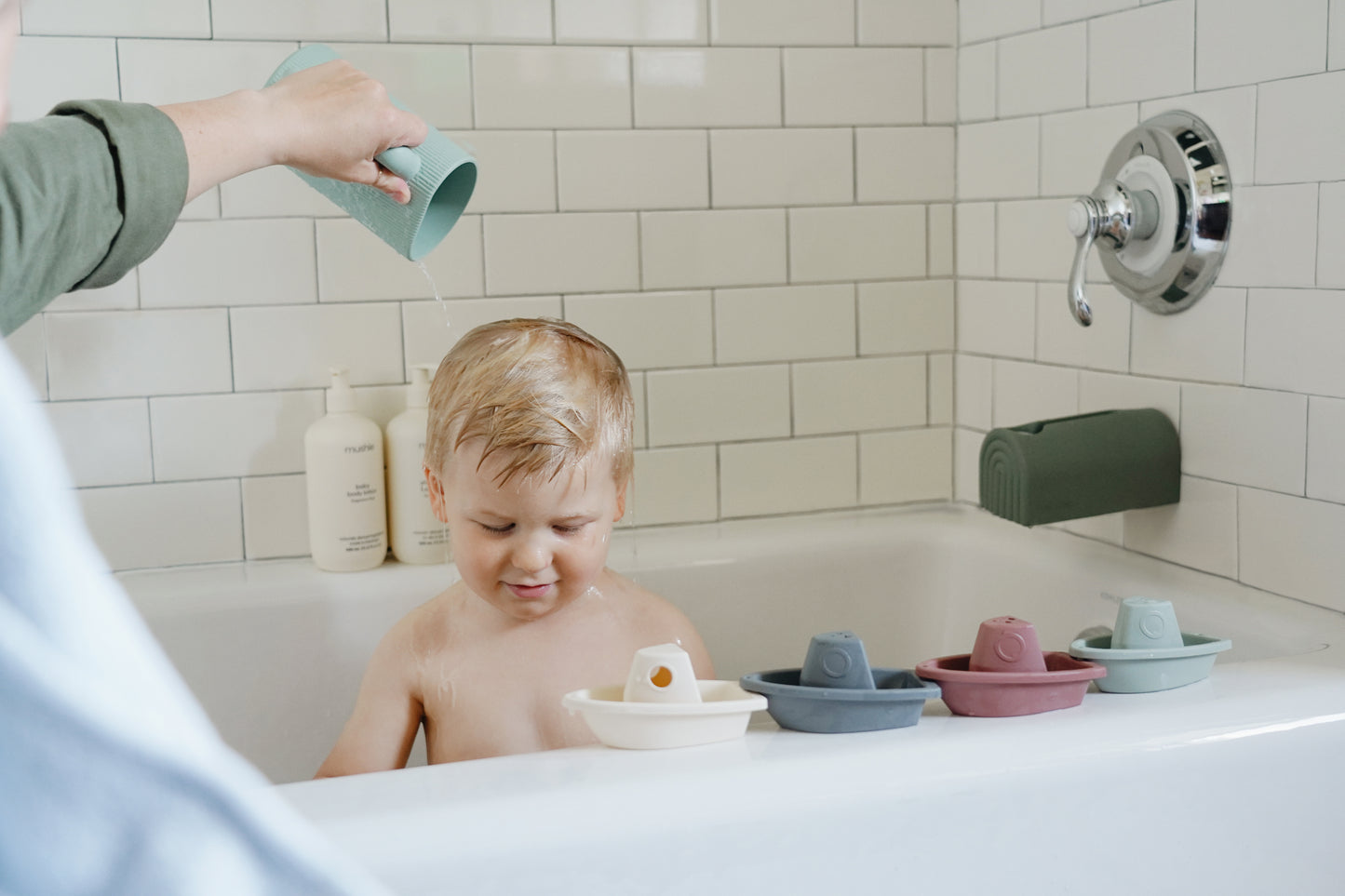 Bateaux de bain - Pastel