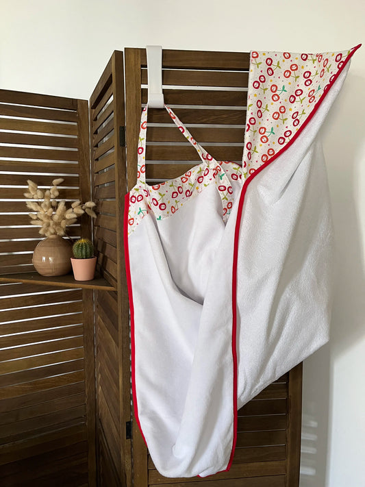 Cape de bain Candy Cerises